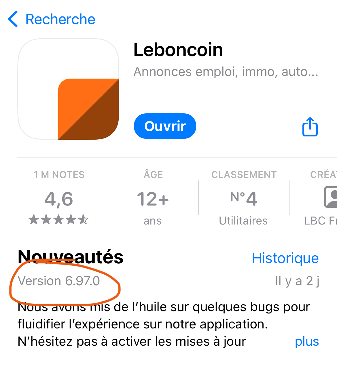 Dernière mise à jour store iOS.jpg