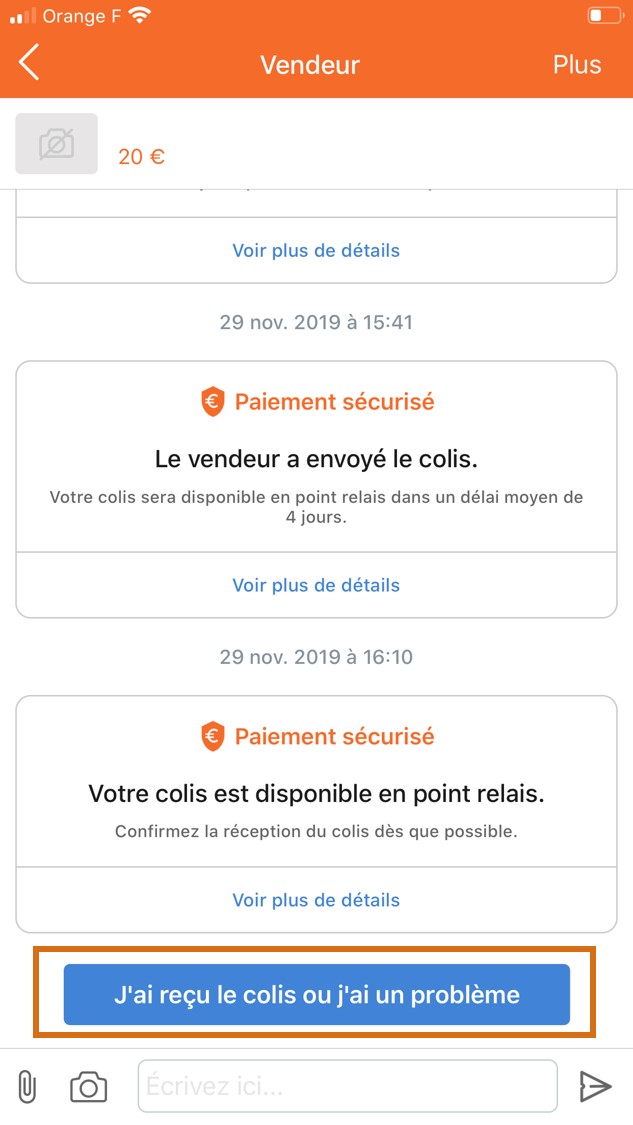 Paiement sécurisé demander l