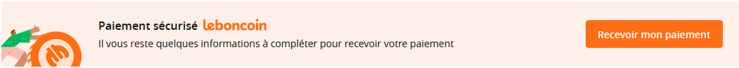 recevoir mon paiement leboncoin